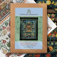 Схема для вышивания «Тыквенная ночь»