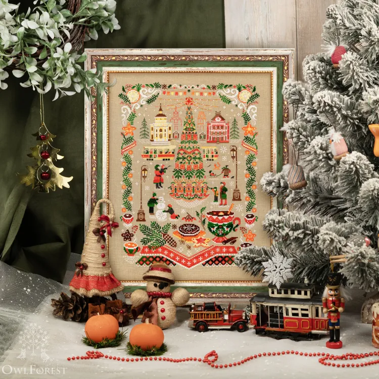 Электронная схема «Городская ёлка»