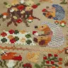 Схема для вышивания «Маленький лесной народец. Ёжики» 