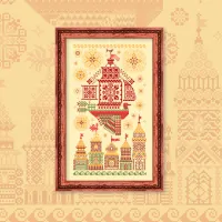 Схема для вышивания «Летучий корабль. День»