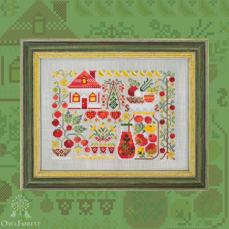 Электронная схема «Сезон заготовок. Помидоры» 