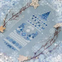 Схема для вышивания «Новогодний лес»