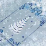 Схема для вышивания «Новогодний лес»