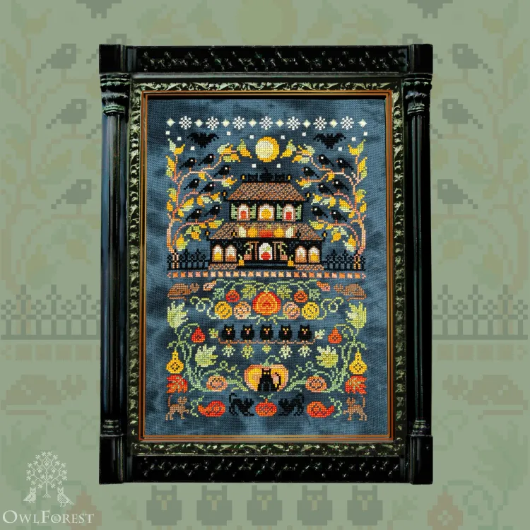 Электронная схема «Тыквенная ночь»