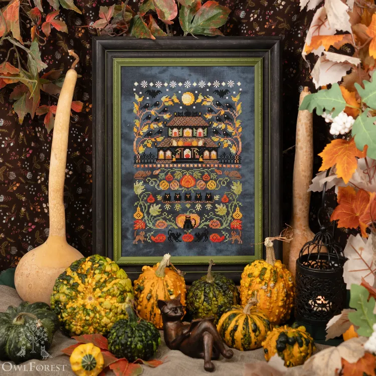 Электронная схема «Тыквенная ночь»