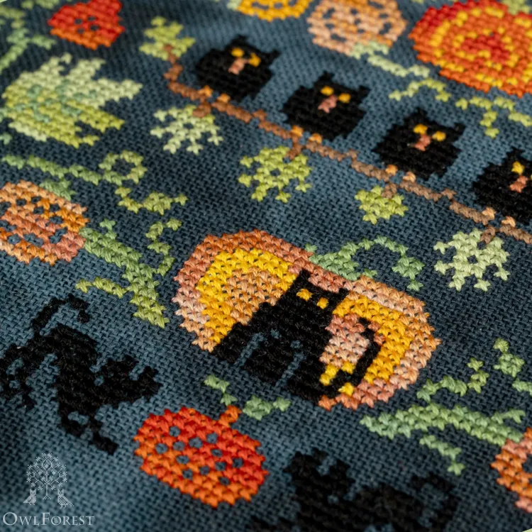 Электронная схема «Тыквенная ночь»