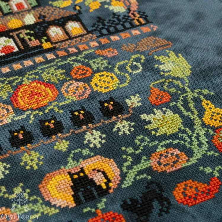 Электронная схема «Тыквенная ночь»